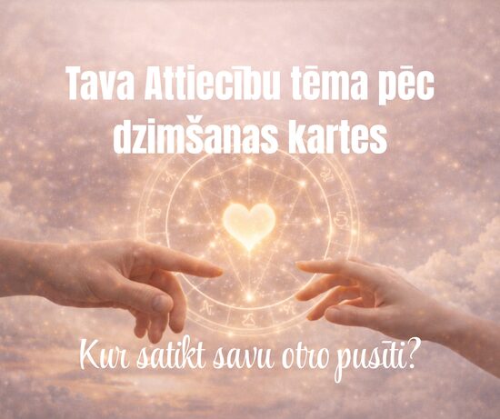 Tava attiecību tēma pēc dzimšanas kartes